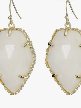 KENDRA SCOTT Corley Gold Drop Earrings